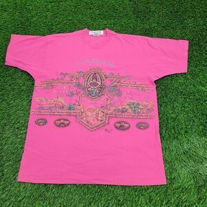 Vintage Fruit-of-the-Loom Shirt Womens XL 23x28 Pink
